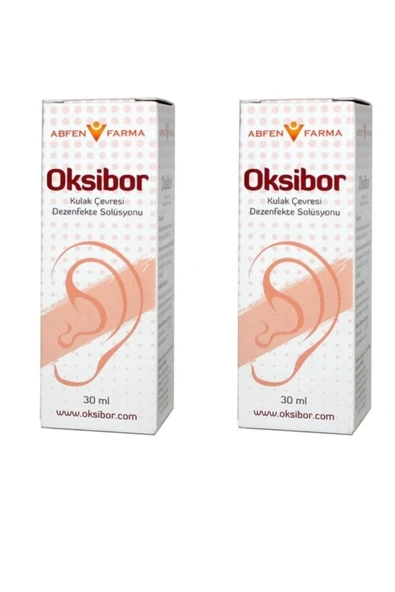 Abfen Farma Oksibor Kulak Damlası 30 ml 2 Kutu ürün görseli