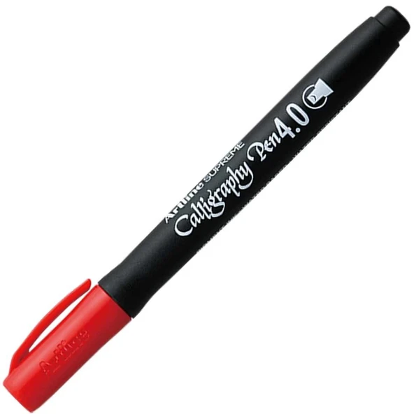 ARTLINE KALIGRAFI KALEMI SUPREME 244 KIRMIZI