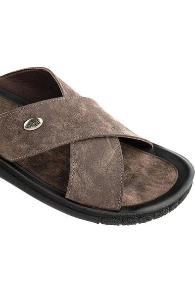 Muya Vegas 33301-004 Anatomik Taban Erkek Terlik Kahve 40-45 - 3