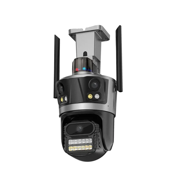 QASUL 6K 12MP Full Hd Video Gece Görüş Wifi Açık Akıllı Ev Güvenlik PTZ IP Alarmlı Kamera