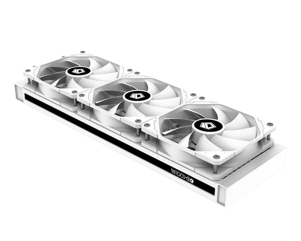 ID-COOLING ZoomFlow 360 XT SNOW 4 Pin PWM ARGB İşlemci Sıvı Soğutucu - Resim 5