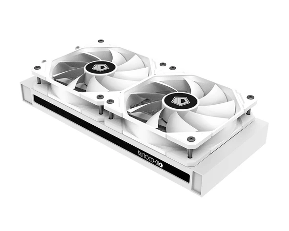 ID-COOLING ZoomFlow 240 XT SNOW 4 Pin PWM ARGB İşlemci Sıvı Soğutucu - Resim 4