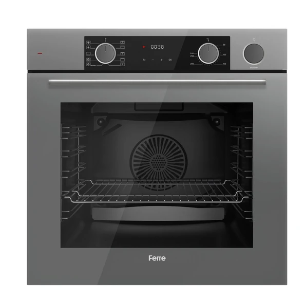 Ferre Fryart&Steamart Sc serisi Gri 3'lü Ankastre Set ( xe64cpr-sc208-d079 ) - Resim 2