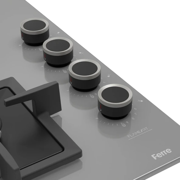 Ferre Fryart&Steamart Sc serisi Gri 3'lü Ankastre Set ( xe64cpr-sc208-d079 ) - Resim 8