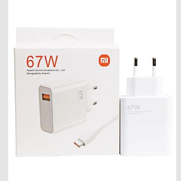 Mi 67W Hızlı Şarj Cihazı - Yüksek Performans, Akıllı Güç Dağılımı, USB-C Uyumlu, Güvenli Hızlı Şarj - Resim 2