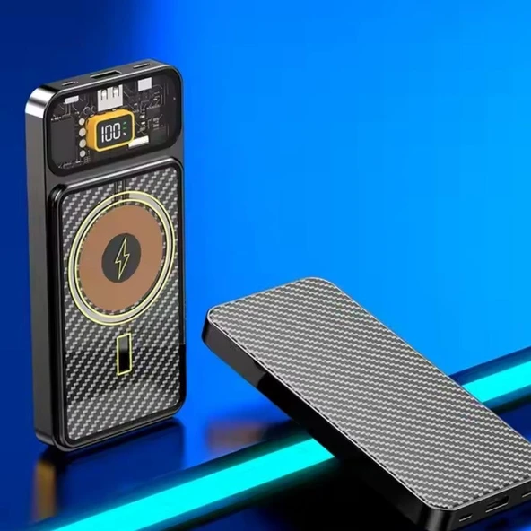 Powerbank 10000 mAh (PRO-259) - Taşınabilir Hızlı Şarj, Kompakt Tasarım, Yüksek Kapasite