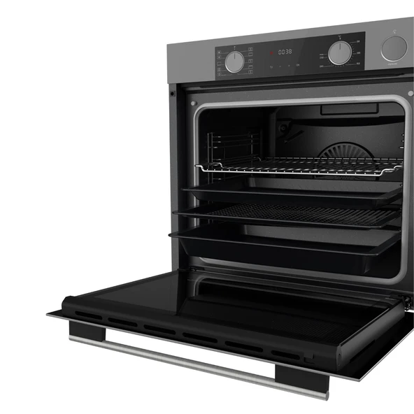 Ferre Fryart&Steamart Sc serisi Wok'lu Gri 3'lü Ankastre Set ( xe64cpr-sc408-d079 ) - Resim 5