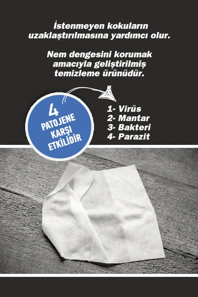 TTO THERMAL İntiMEN Temizleme Mendili 12 Adet - Resim 3