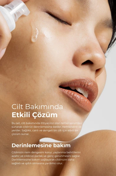 TTO Cilt Bakım Seti 3 (TTO Yüz Temizleme Köpüğü, TTO Thermal Nemlendirici Losyon, TTO Soft Göz Şampuanı) - 2