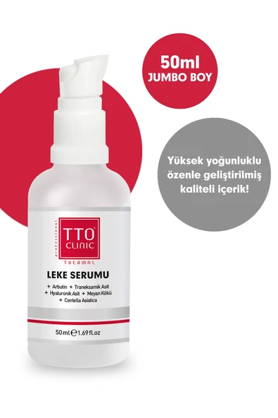 TTO CLINIC LEKE SERUMU 50 ML - Resim 6
