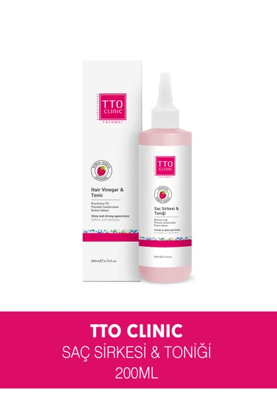 TTO CLINIC Saç Sirkesi & Toniği 200 ML