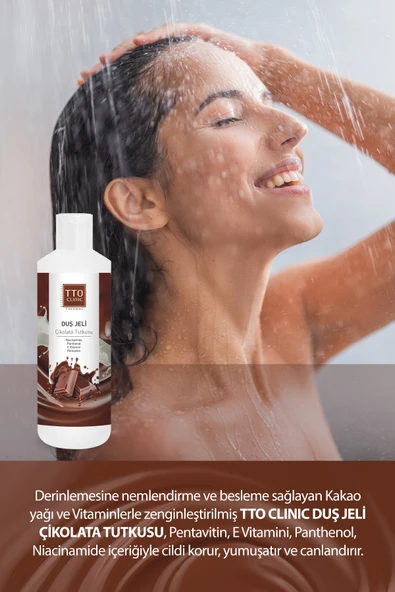 TTO CLINIC Duş Jeli  - Çikolata Tutkusu 500 ML - Resim 3