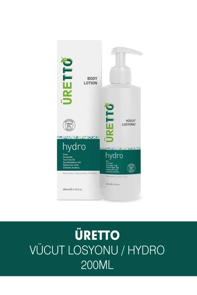 ÜRETTO HYDRO VÜCUT LOSYONU 200ML