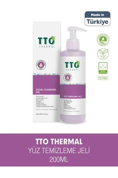 Yüz Temizleme Jeli 150 ml (ÇAY AĞACI YAĞI / TEA TREE OIL)