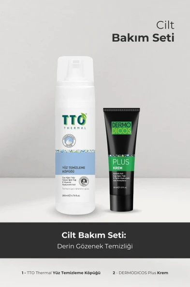 TTO Derinlemesine Gözenek Temizliği Dermidicos Plus Köpük