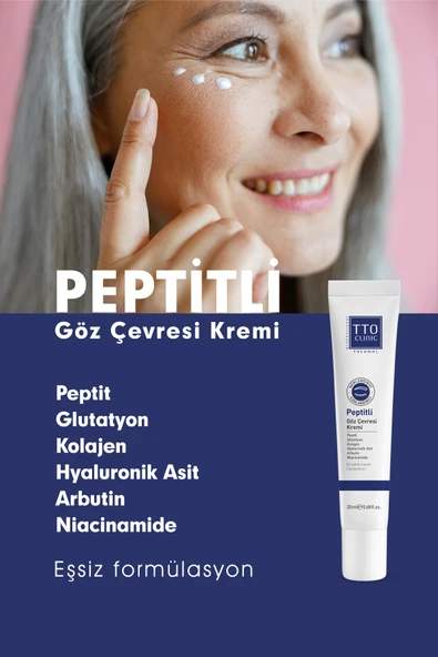TTO CLINIC Peptitli Göz Çevresi Kremi 20 ml - 4