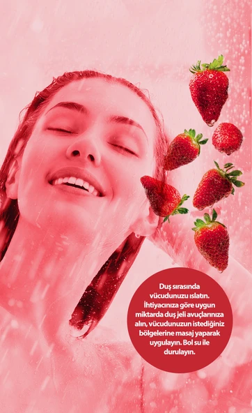 TTO CLINIC Duş Jeli - Çilek Tazeliği 500 ML - 4
