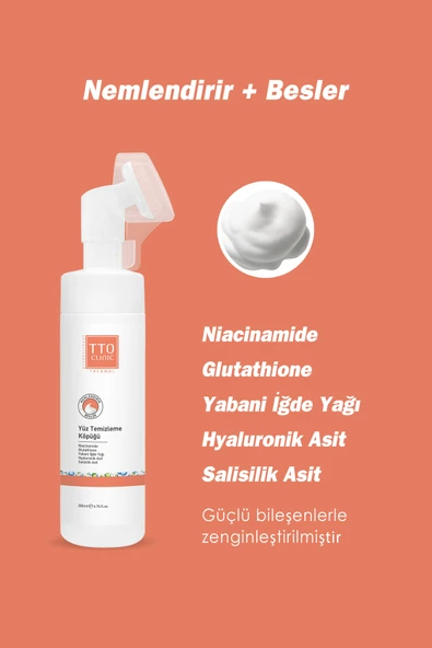 TTO CLINIC Yüz Temizleme Köpüğü 200 Ml - 2