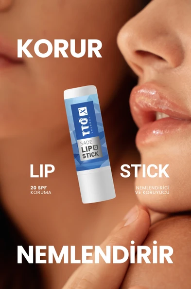 TTO X 20 SPF Korumalı Sade Lipstick - 4