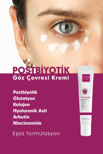TTO CLINIC Postbiyotik Göz Çevresi Kremi 20 ml - 4