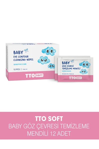 TTO SOFT Baby Göz Çevresi Temizleme Mendili