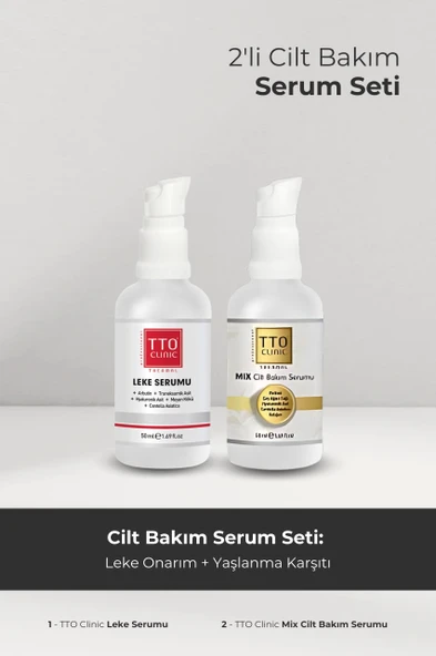TTO Gençlik ve Leke Serumu 2'li Set - 1