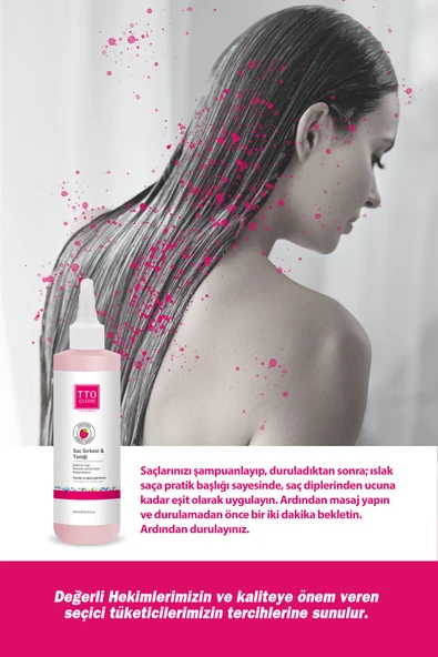 TTO CLINIC Saç Sirkesi & Toniği 200 ML - 4