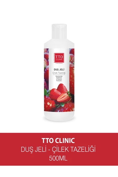 TTO CLINIC Duş Jeli - Çilek Tazeliği 500 ML