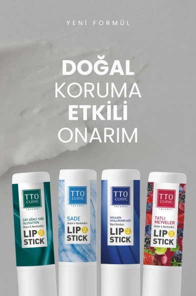 TTO CLINIC Tatlı Meyveler Lip Stick 15 SPF Korumalı - Resim 5