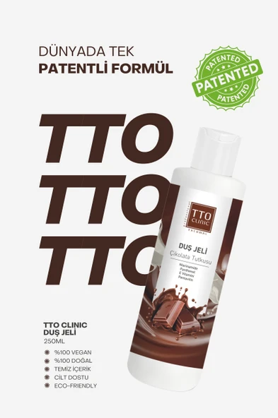 TTO Clinic Çikolata Tutkusu Duş Jeli Panthenol İle Cildinizi Onarın - 4