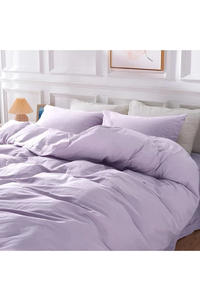 Lastikli Çarşaflı Tek Kişilik Nevresim Takımı - Resim 2