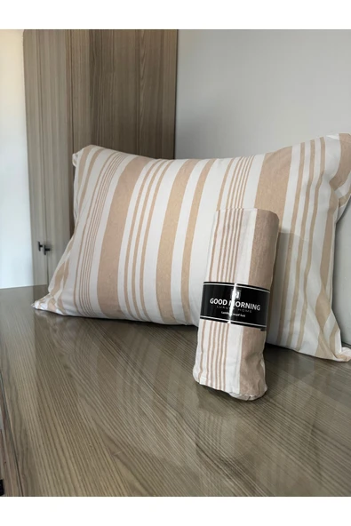 Ranforce Tek Kişilik Lastikli Çarşaf ve Yastık Kılıfı - Lastikli Çarşaf Seti 100x200