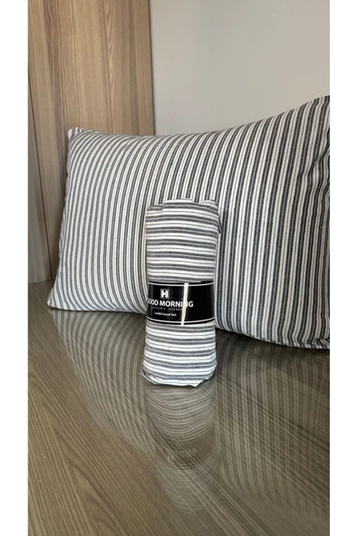 Ranforce Tek Kişilik Lastikli Çarşaf ve Yastık Kılıfı - Lastikli Çarşaf Seti 100x200