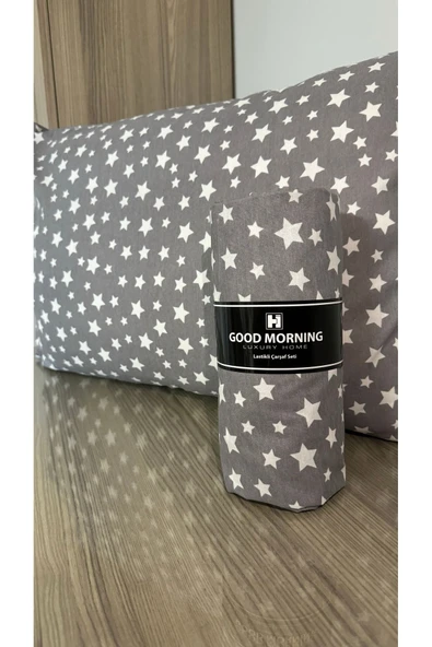 Pamuklu Tek Kişilik Lastikli Çarşaf + 1 Adet Yastık Kılıfı Çarşaf Seti 100X200 ürün görseli 1