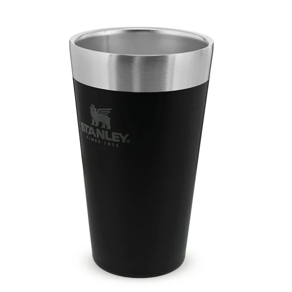 Stanley Adventure Vakumlu Soğuk İçecek Bardağı 0.47 Lt - Matte Black Pebble - 2