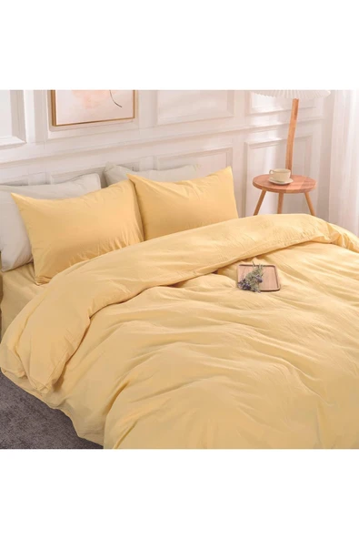 Lastikli Çarşaflı Tek Kişilik Nevresim Takımı - Resim 2