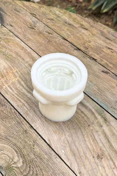 Sütun Tekli Mum Kalıbı (Silikon) - 6