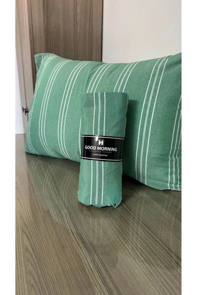 Ranforce Tek Kişilik Lastikli Çarşaf ve Yastık Kılıfı - Lastikli Çarşaf Seti 100x200