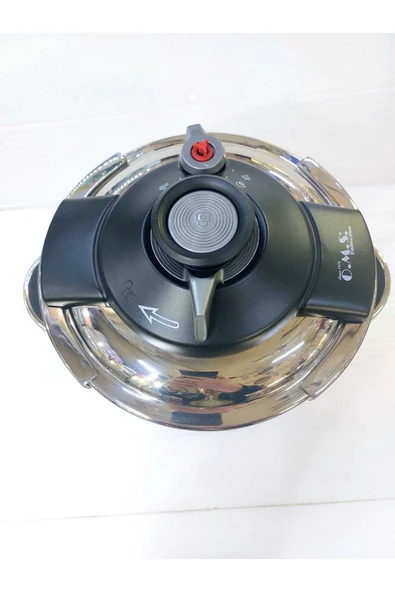 OMS 5108 Matik Silindir Düdüklü Tencere 9 Litre -SADE - 2