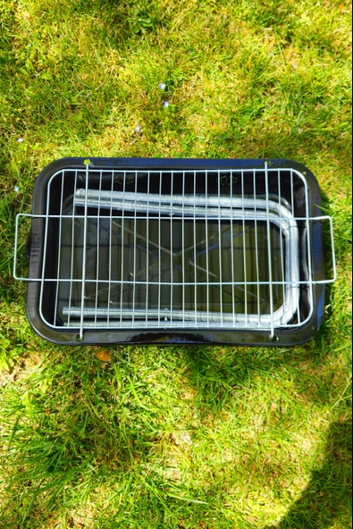 Taşınabilir Ayaklı Katlanır Izgaralı Mangal 60x35x7 Hazneli Piknik & Kamp Mangal Seti - 4