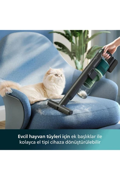 Philips Xc6557/01 Şarjlı Kablosuz Dikey Süpürge - 3