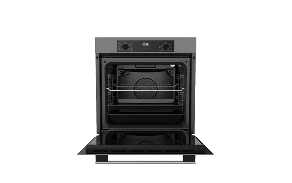 Ferre QBL63CPR Gri Flowart Ankastre Fırın - 4