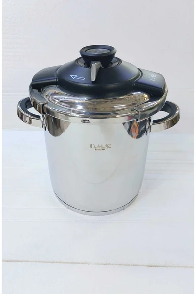 OMS 5108 Matik Silindir Düdüklü Tencere 9 Litre -SADE - 2