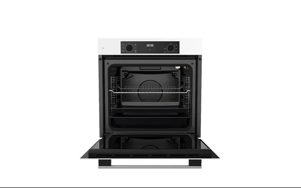 Ferre QBL63CB Beyaz Flowart Ankastre Fırın - 4