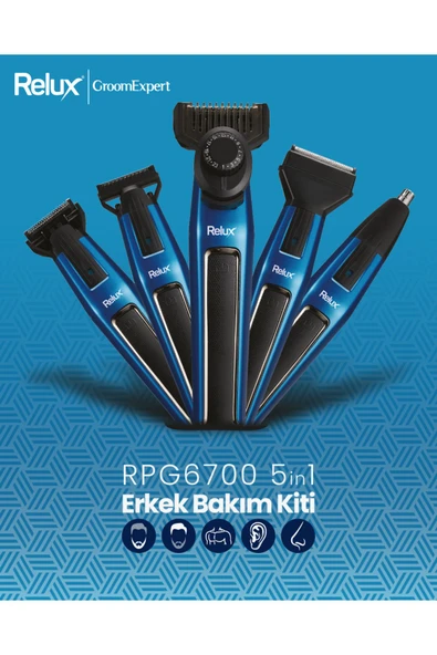 Relux RPG6700 5 İn 1 Erkek Bakım Kiti - 3