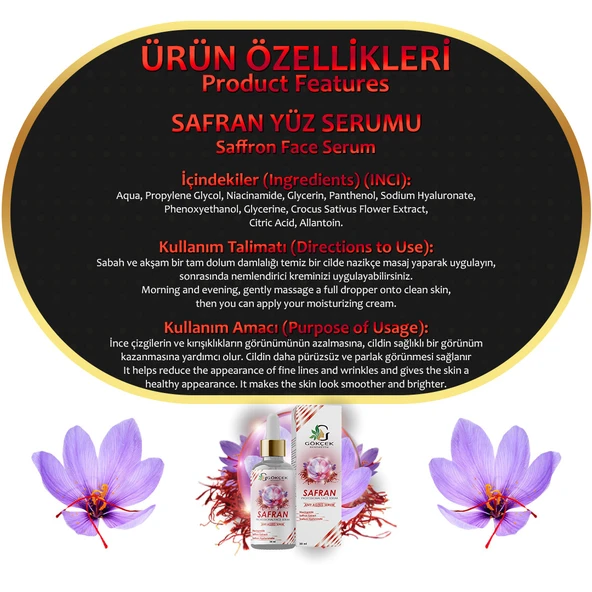 Safran Yüz Serumu - 2