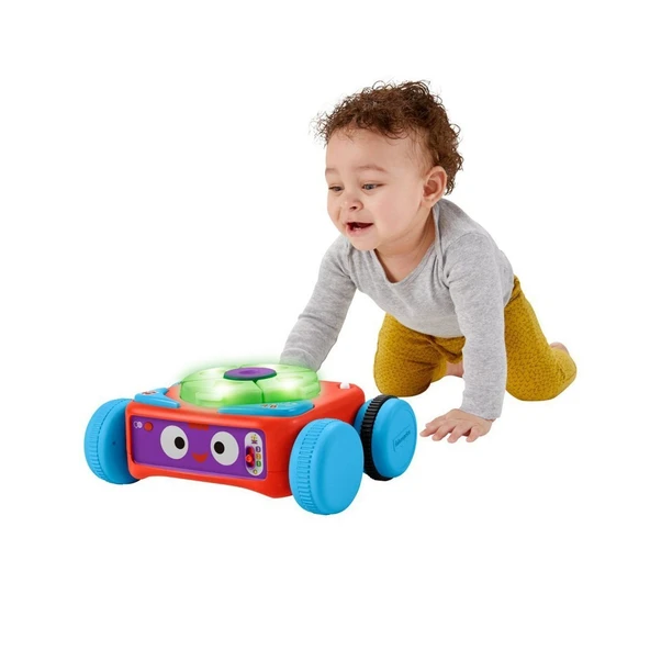 HCK43 Fisher-Price® 4'ü1arada Eğlenceli Robot, Türkçe-İngilizce, +6 ay - Resim 4