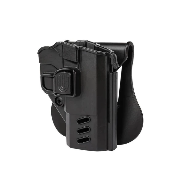 Single Sword BG Plastik Tetik Kitlemeli Hızlı Çekim Silah Kılıfı - 2