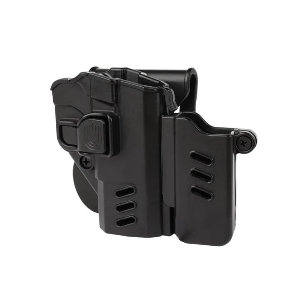 Single Sword BG Plastik Tetik Kitlemeli Hızlı Çekim Silah Kılıfı - 3