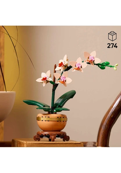 Lego Botanicals Mini Orkide 10343 Lisanslı Ürün - 3